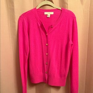 Lilly Pulitzer Pink Cashmere Cardigan